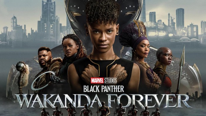 Poster film Black Panther: Wakanda Forever.