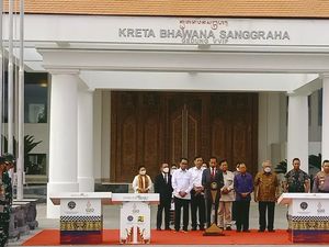 Presiden Jokowi Resmikan 4 Fasilitas di Bali Jelang KTT G20