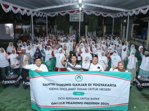 Santri & Ulama di Bantul Dukung Ganjar Maju di Pilpres 2024