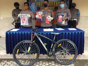 Jukir Dompu yang Bawa Kabur Sepeda Curian ke Kuta Ditangkap