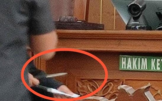 Sidang lanjutan Ricky Rizal dan Kuat Ma'ruf di PN Jaksel (Wilda-detikcom)