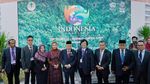 Momen Wapres Maruf Amin Kunjungi Paviliun Indonesia di COP27 Mesir