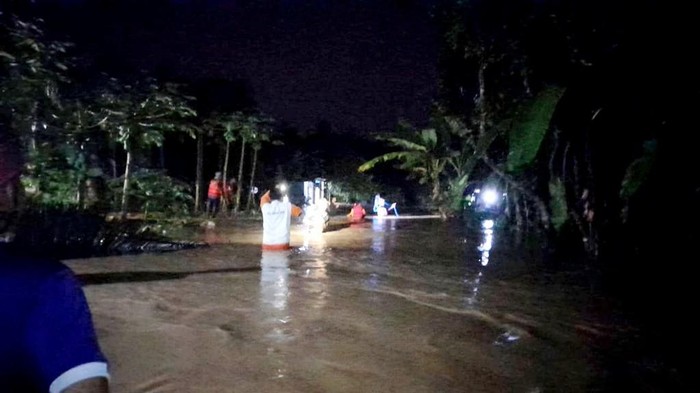 Banjir di Ciamis, Rabu (9/11/2022).