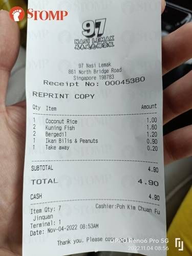 Beli Nasi Lemak Rp 50 Ribu, Pelanggan Ini Kecewa Lauknya Sedikit