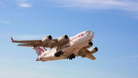 C-17 Globemaster III telah digunakan di 12 negara, beberapa di antaranya Amerika Serikat, Australia, Kanada, India, Kuwait, Qatar, Uni Emirat Arab, serta Inggris. Foto: Dok. Boeing