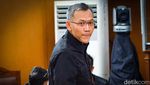 Brigjen Hendra-Kombes Agus Serba Hitam di Sidang Kasus Yosua