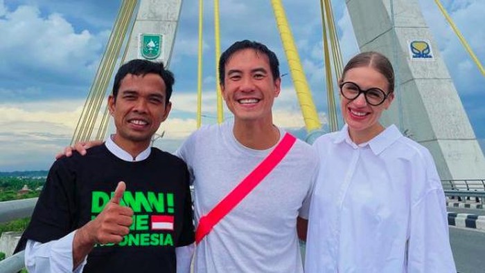 Daniel Mananta saat bertemu dengan UAS.