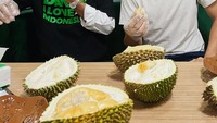 Di sana mereka banyak melakukan kegiatan bersama. Mulai dari datang ke pesantren hingga menikmati durian bersama. Foto: Instagram @vjdaniel
