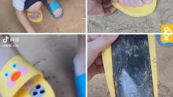 iPhone jadi telapak sandal. Foto: Boredpanda