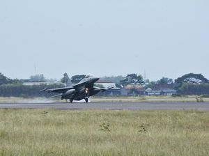 Keren! Pesawat Tempur F-16 untuk Pengamanan KTT G20 Bali