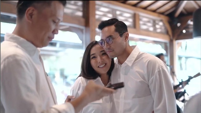 Sebelumnya kabar jika Gisel dan Rino berpacaran memang sempat ramai dibahas. Kini akhirnya keduanya pun go public dengan pamer kemesraan di perayaan ulang tahun Rino. Foto: Instagram/@rinosoedarjo