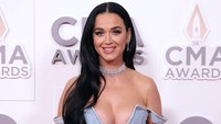 Penampilan Katy Perry mengingatkan para penggemar akan tampilan Versace MTV Video Music Awards 2014 yang ikonik. Foto: FilmMagic/Taylor Hill