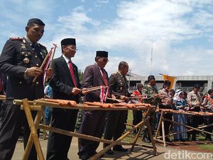 Rampak Genteng Jadi Pembeda Hari Pahlawan di Majalengka