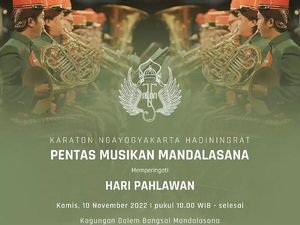 Hari Pahlawan 2022, Keraton Jogja Gelar Pentas Musikan Mandalasana