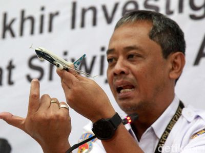 KNKT Ungkap 6 Penyebab Jatuhnya Sriwijaya Air SJ182
