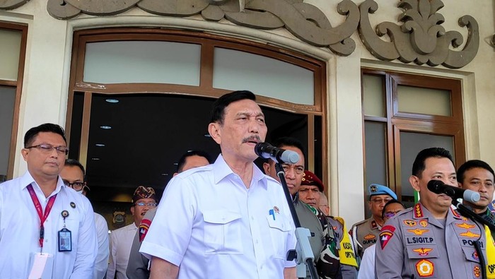 Ketua Bidang Dukungan Penyelenggaraan Acara G20 Luhut Binsar Panjaitan