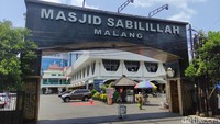 Masjid Sabilillah di Kota Malang yang dulu menjadi tempat berkumpul para pejuang pertempuran 10 November 1945 di Surabaya/Muhammad Aminudin