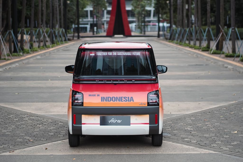 Mobil Listrik Wuling Air ev untuk KTT G20 Bali
