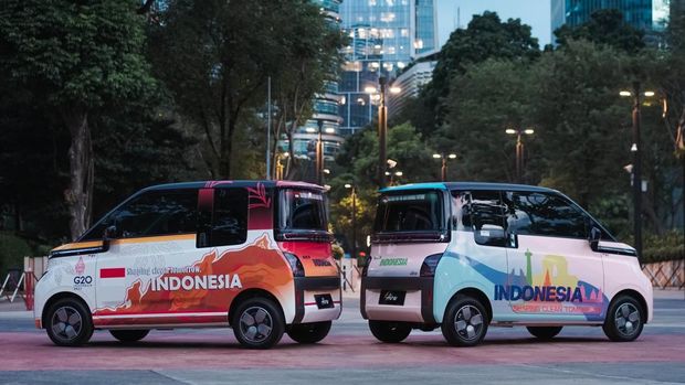 Mobil Listrik Wuling Air ev untuk KTT G20 Bali