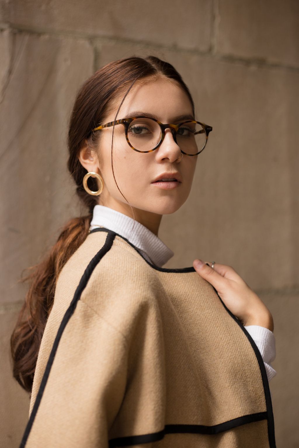 Ilustrasi model kacamata.