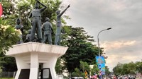 Monumen Trip dibangun sebagai penghargaan gugurnya 5 tentara pelajar di Gunungsari/Foto: Deny Prastyo Utomo