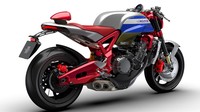MV Agusta kembali memperkenalkan motor konsep New Concept Cafe Racer 921 S. Sebuah motor konsep yang lebih menampilkan desain keren dengan memperlihatkan urat dan ketangguhan mesin. Foto: Pool (motorcyclenews)