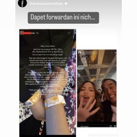 Seusai menonton konser MLTR rupanya Nia Ramadhani mendapat komplain dari salah satu penonton lain. Komplain itu disampaikan oleh penonton yang bersangkutan melalui Instagram Storynya dan menjadi viral. Sampai akhirnya Nia Ramadhani pun ikut mengunggah ulang komplain dari penonton lain tersebut dan memberikan penjelasannya. Foto: Instagram/@ramadhaniabakrie