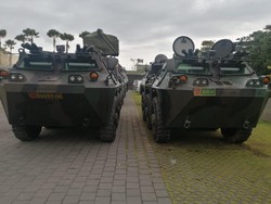 Panglima TNI Jenderal Andikan Perkasa, sebelumnya menyebut tiga pasukan khusus dikerahkan untuk mengamankan helatan KTT G20 di Bali. Ketiga pasukan khusus itu berasal dari tiga kesatuan TNI AD, TNI AU, dan TNI AL. (Foto: Nuranda Indrajaya/detikBali)