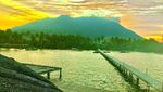 Potret Lukisan Alam Nan Indah Gunung Ranai dari Natuna
