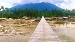 Potret Lukisan Alam Nan Indah Gunung Ranai dari Natuna