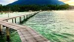 Potret Lukisan Alam Nan Indah Gunung Ranai dari Natuna