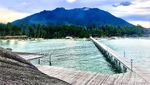 Potret Lukisan Alam Nan Indah Gunung Ranai dari Natuna