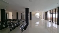 Foto: Area tunggu penumpang Pelabuhan Sampalan. (BPTD Wilayah III Bali-NTB)