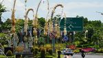 Bali Berhias Penjor untuk Sambut Kedatangan Delegasi G20