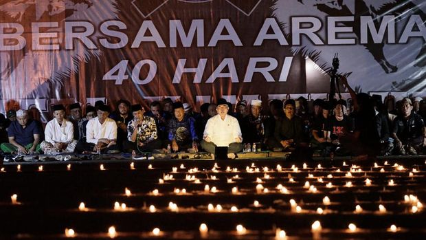 Peringatan 40 hari Tragedi Kanjuruhan