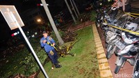 Laporan pohon tumbang itu diterimanya pukul 16.30 WIB.