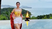 Poppy Capella mengatakan selalu menjaga makan. (Foto: dok Instagram)