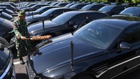 Adapun keputusan untuk menjual ataupun melelang mobil bekas KTT G20 itu ada di tangan pabrikan. Foto: ANTARA FOTO/Akbar Nugroho Gumay