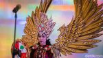 Potret Cantik Putri Pariwisata Kenakan Kostum Garuda