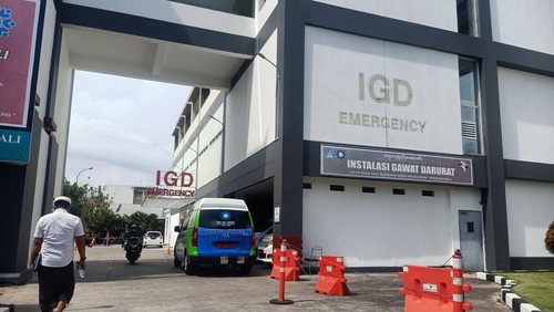 Instalasi Gawat Darurat (IGD) RS Bali Mandara yang sudah siap 100 persen.