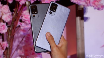 HP ini mendukung koneksi 5G. Foto: Adi Fida Rahman/detikINET