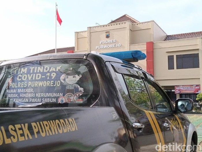 Suasana Polres Purworejo, Kamis (10/11/2022).