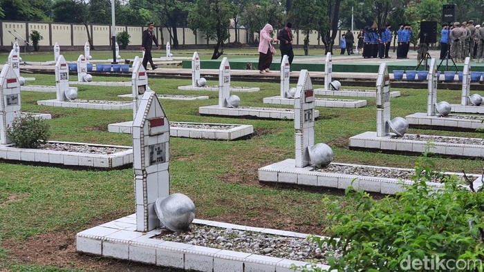 Taman Makam Pahlawan di Pekanbaru (Raja Adil/detikSumut)