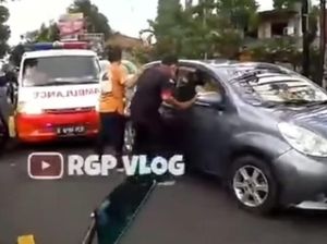 Heboh Ibu Pemobil Halangi Ambulans di Puncak, Kedua Pihak Dimediasi Polisi