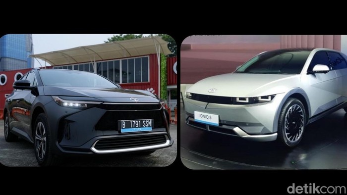 Toyota bZ4X vs Hyundai IONIQ 5.