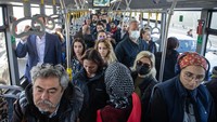 Ataturk muda sempat berperang di sejumlah medan perang aktif di Libya, Damaskus, dan di Laut Marmara saat Perang Dunia I. (Murat A/Anadolu Agency via Getty Images)  