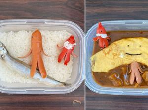 Bikin Bekal Makanan dengan Bentuk Asal-asalan dan Jelek, Pria Ini Malah Viral