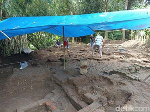 BPCB Jatim Ekskavasi Permukiman Kuno di Halaman Rumah Warga Blitar