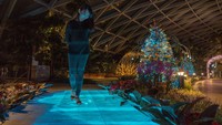 Kamu bisa jalan-jalan sampai puas untuk mencari sudut-sudut fotogenik di Changi Festival Village. (dok Bandara Changi)
