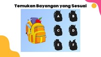 Coba cari bayangan gambar ransel yang sesuai!